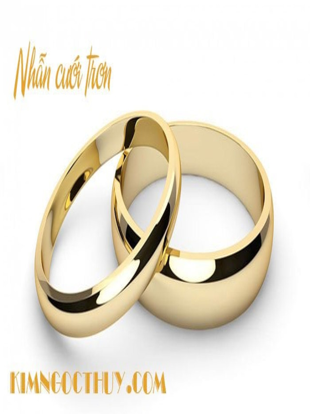 1001 Mẫu nhẫn cưới trơn đẹp mê ly khiến các cặp đôi đều thích