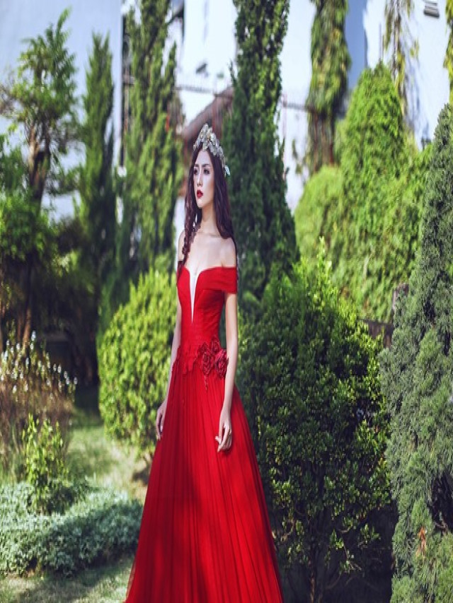 20+ Mẫu Áo Cưới – Váy Cưới Màu Đỏ Đang Cực Hot, Hấp Dẫn Nhất