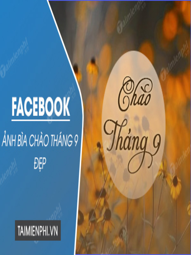 Ảnh bìa Facebook tháng 9 đẹp nhất, chất lượng full HD, Hello September - Trường ﻿Trung Cấp Nghề Thương Mại Du Lịch Thanh Hoá