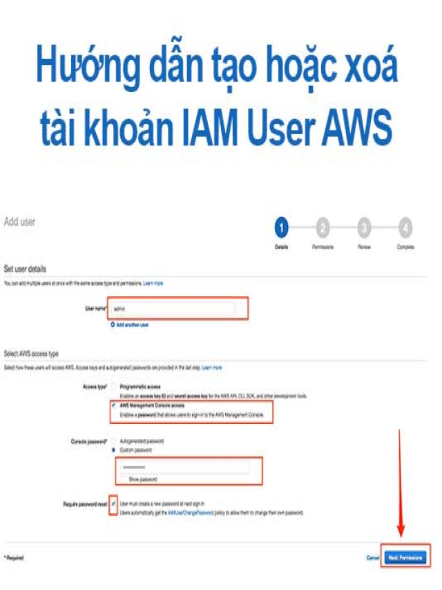 [AWS] IAM: Hướng dẫn tạo xoá tài khoản IAM User AWS - Technology Diver