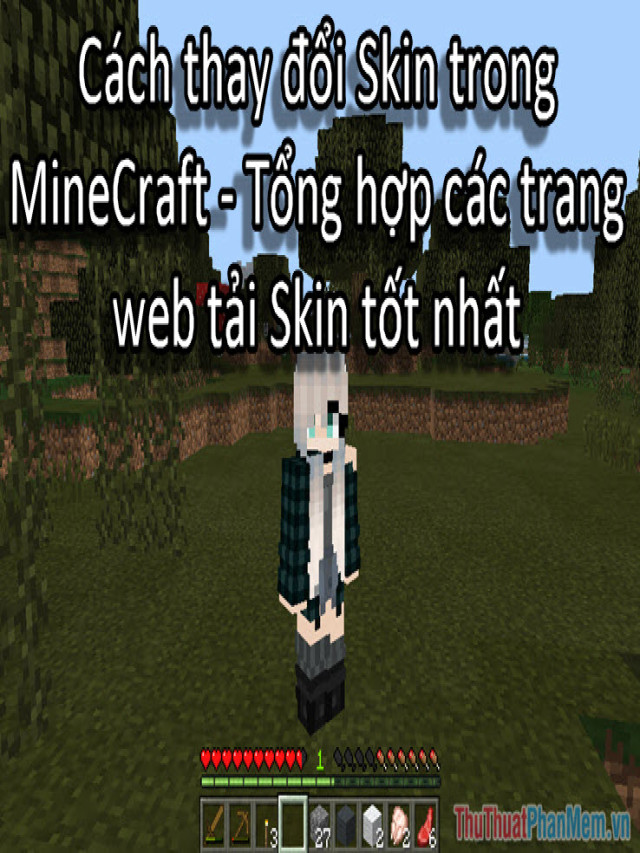 Cách thay đổi Skin trong Minecraft - Tổng hợp những trang web tải Skin Minecraft đẹp nhất