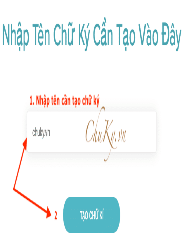 Chữ Ký Đẹp Theo Tên ❤️️ Tạo 1001 Mẫu Chữ Kí Tay Đẹp