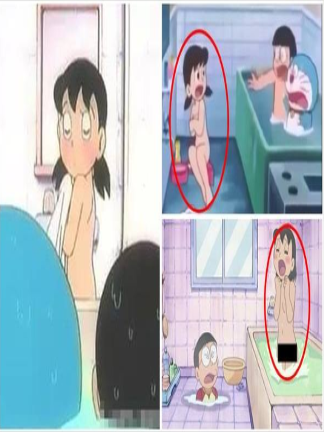 Doraemon: Tại sao tác giả lại để Xuka "lộ hàng" và người may mắn được thấy là Nobita nhiều lần đến như thế?