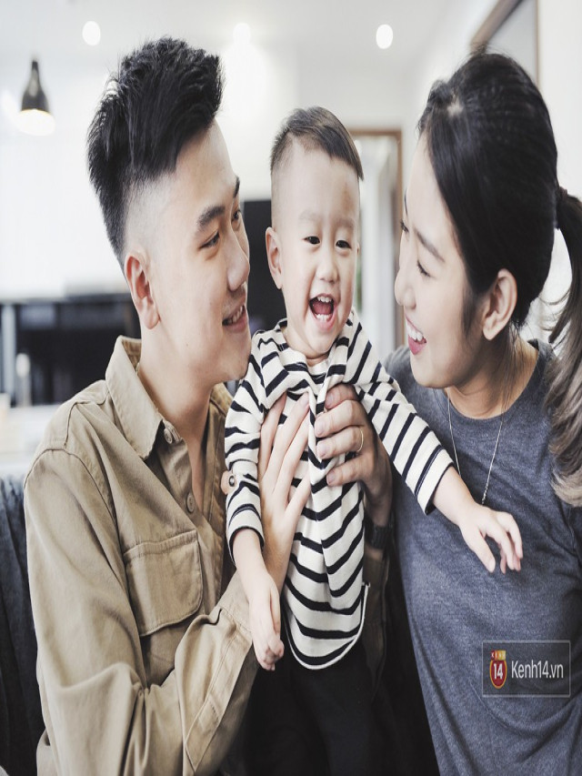 "Gia đình trong mơ" Trang Lou - Tùng Sơn: Có con là điều khó khăn nhất nhưng cũng hạnh phúc nhất!