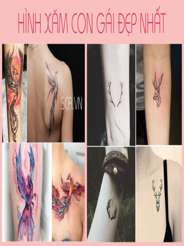 Hình Xăm Con Gái Đẹp Nhất ❤️ 1001 Tattoo Cho Con Gái - Trangwiki