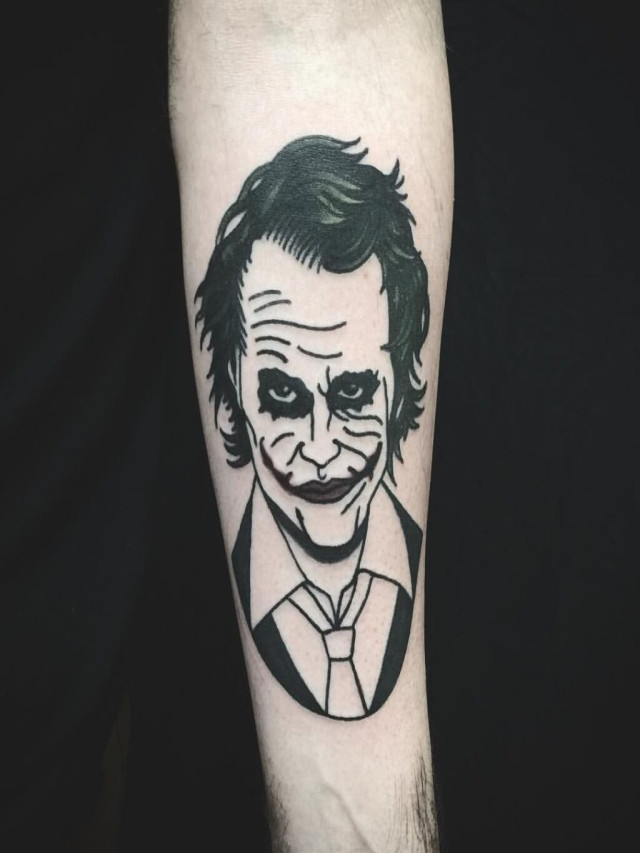 Hình Xăm Joker Đẹp Cho Nam Nữ ❤️ Tattoo Joker Chất Ngầu