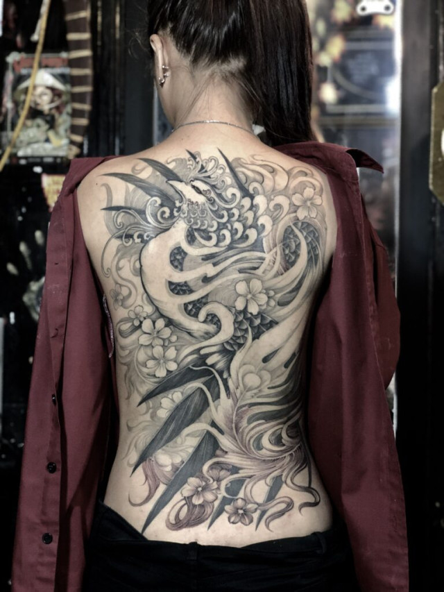 Hình Xăm Kín Lưng Đẹp ❤️ 1001 Mẫu Tattoo Xăm Full Lưng - Blog Thú Vị