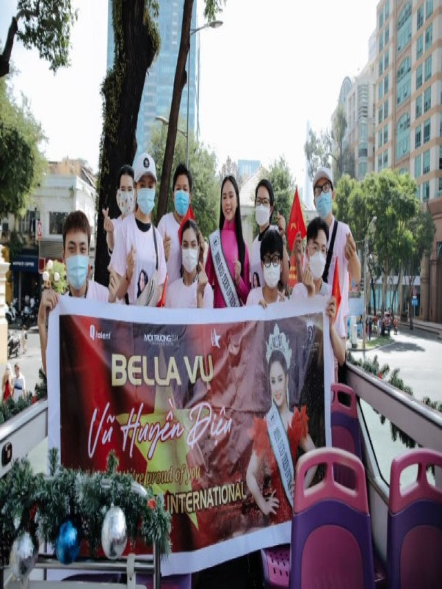 Hoa hậu Bella Vũ Huyền Diệu tái xuất sau đăng quang 'Miss Eco Teen International'