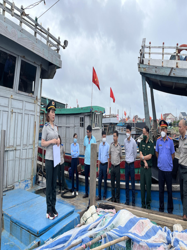 Hoàng Mai: Tiến hành cưỡng chế thi hành án dân sự đối với hộ ngư dân ở phường Quỳnh Phương