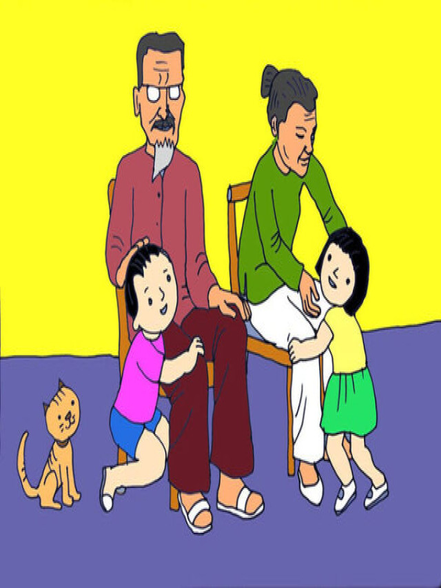 Hướng dẫn vẽ tranh đề tài gia đình đơn giản nhất mà ấn tượng
