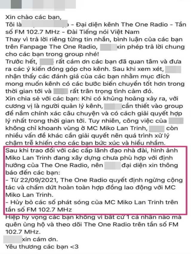 Miko Lan Trinh nhận hậu quả "đắng" sau drama "tình tay ba" với bạn trai chuyển giới