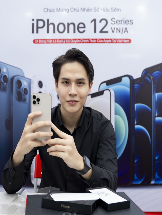 Người mẫu Trần Duy Anh chọn mua iPhone 12 Pro Max tại Di Động Việt - Công nghệ mới nhất - Đánh giá - Tư vấn thiết bị di động