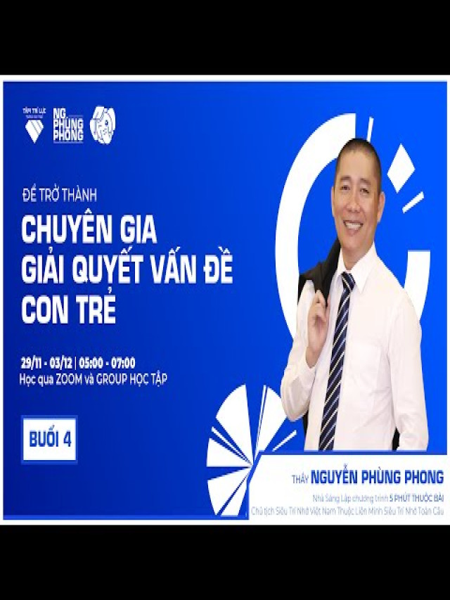 Nguyễn Phùng Phong | Học miễn phí