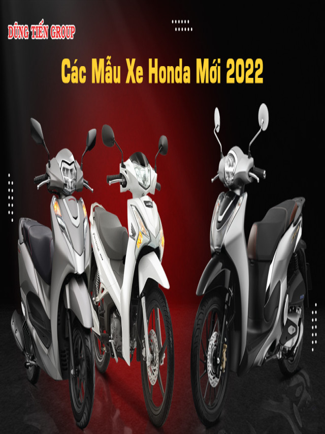 Những Mẫu Xe Honda Mới Nhất Vừa Ra Mắt Chào Đón Năm 2022 - Dũng Tiến Group