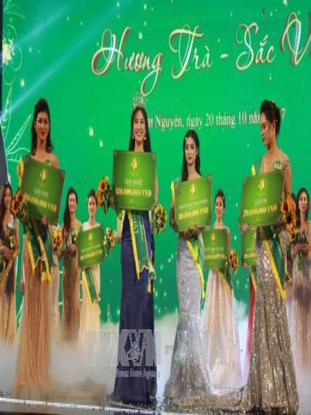 Nữ sinh Nguyễn Dương Tiểu Vy đoạt giải nhất Người đẹp xứ Trà năm 2017 | Văn hóa | Báo ảnh Dân tộc và Miền núi