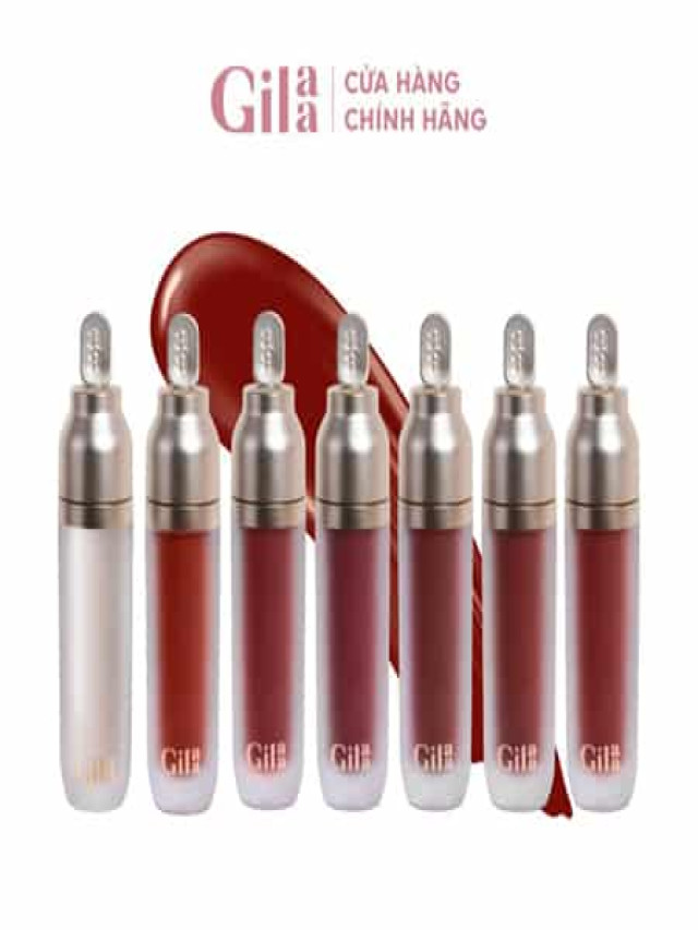 [REVIEW] Bảng màu son Gilaa Plumping Lip Serum màu nào đẹp nhất? - chuangheta
