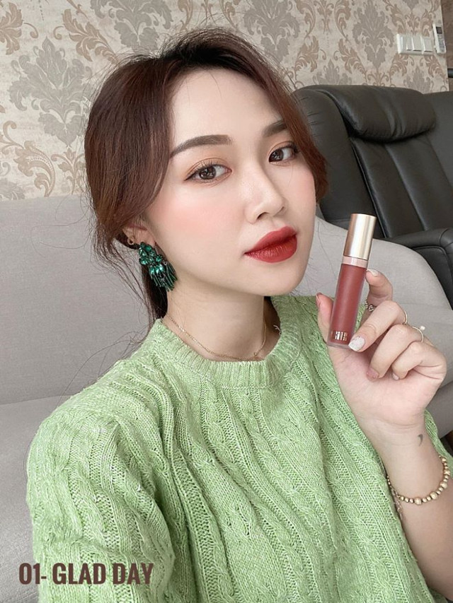 [ Swatch + Review ] Đánh giá bảng màu son Gilaa Long Wear Lip Cream Hàn Quốc