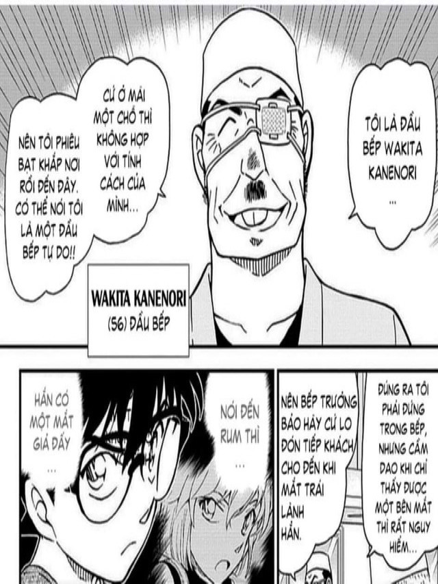 Thám Tử Lừng Danh Conan: Wakita chính là Rum, cuối cùng thì 2 người "chột mắt" là Rumi và Kuroda đã được minh oan