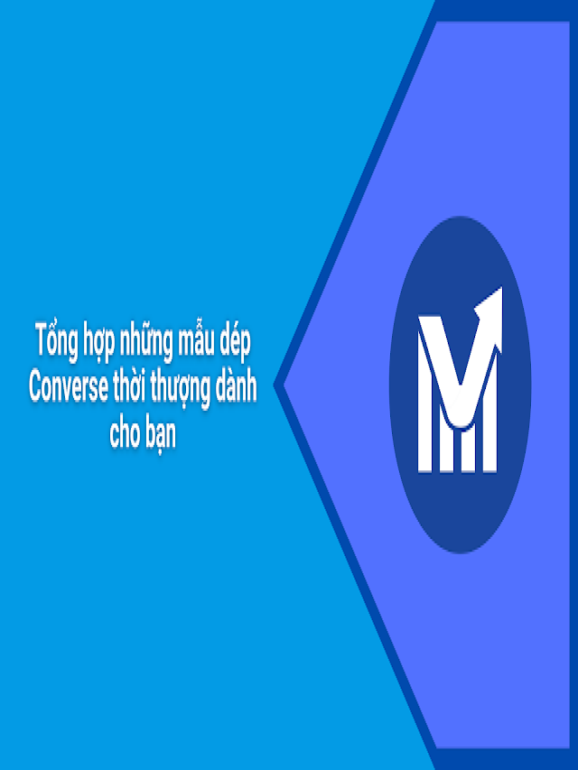 Tổng hợp những mẫu dép Converse thời thượng dành cho bạn