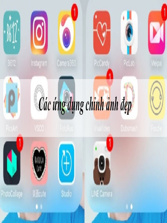 Top 10 các app chỉnh ảnh đẹp online miễn phí