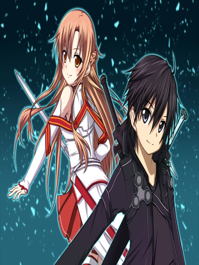 Top 50 hình nền hoạt hình Anime Kirito và Asuna trong Sword Art Online