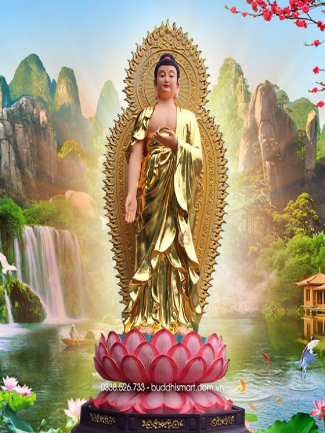 TOP Tượng Phật A DI ĐÀ đẹp nhất - Tượng Phật BUDDHIST ART