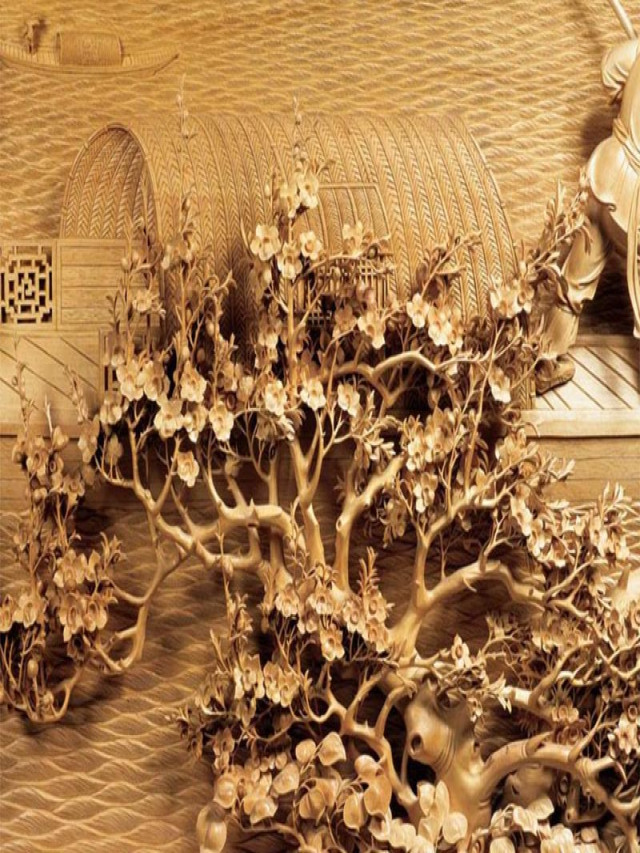 Văn hóa tranh điêu khắc gỗ Trung Quốc - Nghề Gỗ