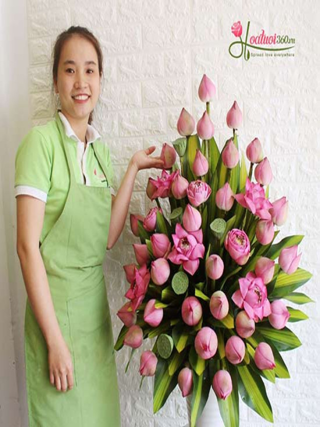 99 mẫu Hoa sen đẹp nhất tại Hoatuoi360.vn