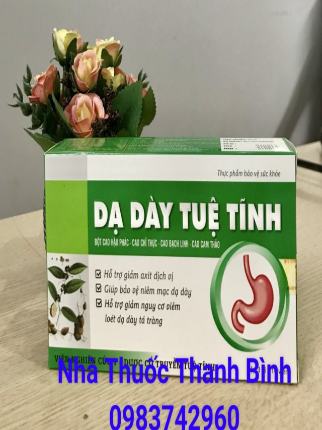 DẠ DÀY TUỆ TĨNH - XUA TAN NỖI LO VIÊM LOÉT TRÀO NGƯỢC DẠ DÀY - KHUẨN HP - Nhà thuốc Thanh Bình