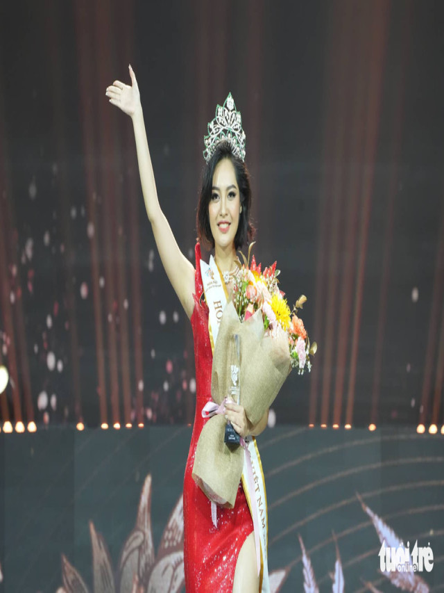 Nông Thúy Hằng - cô gái dân tộc Tày - đoạt vương miện Hoa hậu các dân tộc Việt Nam 2022