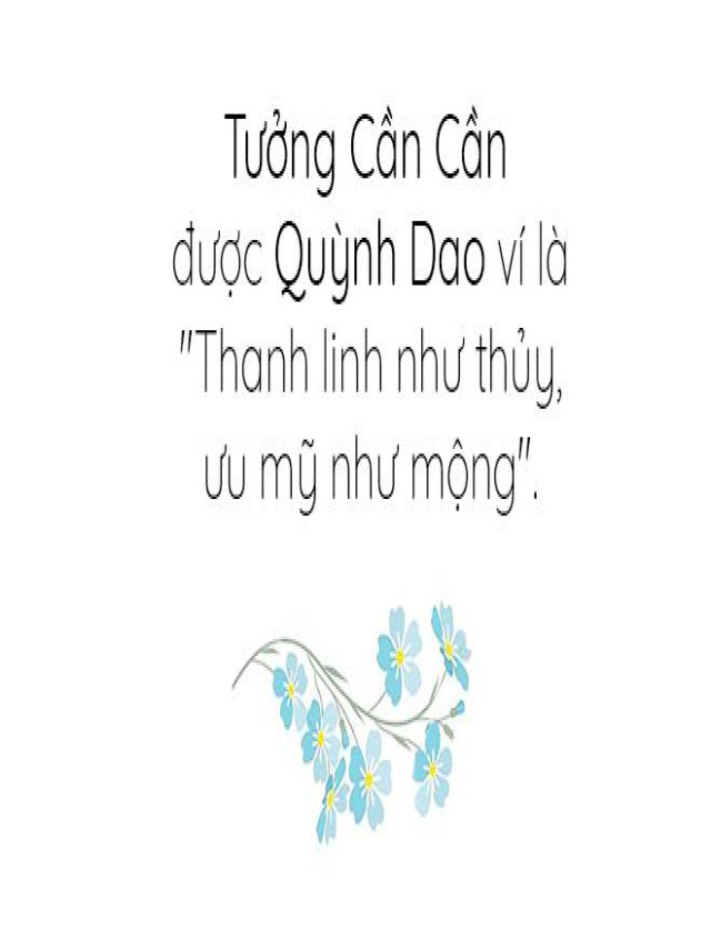 Tưởng Cần Cần - Mỹ nhân 3 lần phụ lòng Quỳnh Dao và chuyện tình người đẹp | Thitngonquocte.vn - Thitngonquocte.vn